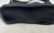 Load image into Gallery viewer, Michael Kors Womens Brookville Black Pebbled Leather Shoulder Strap Hobo Bag
