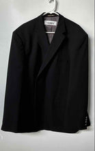 Load image into Gallery viewer, Pierre Loren Mens Navy Blue Long Sleeve Single-Breasted Two-Button Blazer Sz 54R
