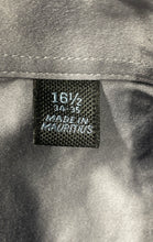 Load image into Gallery viewer, Marc Anthony Mens Gray Slim Fit Long Sleeve Collared Dress Shirt Size 16.5 34/35

