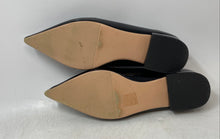 Load image into Gallery viewer, Perisis Womens Black Patent Leather Slip-On Pointed Toe Loafer Shoes Size 7
