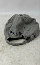 Load image into Gallery viewer, Psycho Bunny Mens Gray Embroidered Logo Adjustable Strap Classic Baseball Cap
