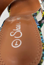 Load image into Gallery viewer, Shoe Land Womens Reegan Multicolor Animal Print Slip-On Slide Sandals Size 7
