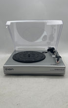 Load image into Gallery viewer, Ion Silver Black Power Play LP USB Powered LP To MP3 Turntable With Box

