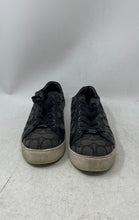 Load image into Gallery viewer, Coach Womens Paddy AO1922 Black Gray Low Top Lace-Up Sneaker Shoes Size 6B
