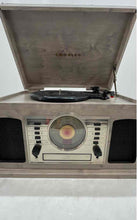 Load image into Gallery viewer, Crosley CR7011A-GY Gray Black Record Entertainment Center Turntable
