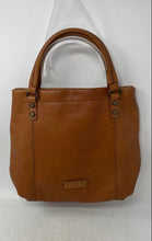 Load image into Gallery viewer, American Leather Co. Womens Brown Inner Pockets Shoulder Tote Handbag

