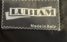 Load image into Gallery viewer, Lubiam Mens Black Long Sleeve Single-Breasted One-Button Blazer Size 50R
