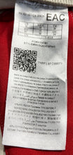 Load image into Gallery viewer, Guess Womens Beige Red Navy Pockets Straight Leg Sweatpants Size Medium
