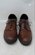 Load image into Gallery viewer, Allen Edmonds Mens Brown Leather Round Toe Lace-Up Derby Dress Shoes Size 9.5
