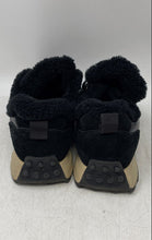 Load image into Gallery viewer, Lonza Mens Bimberi Black Leather Round Toe Hook &amp; Loop Sneaker Shoes Size 7
