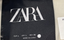 Load image into Gallery viewer, Zara Womens White Sleeveless Open Front Faux Fur Vest Size Large
