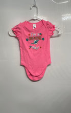 Load image into Gallery viewer, NFL Team Apparel Baby Girls Pink Miami Dolphins Football One Piece Bodysuit 18M
