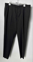 Load image into Gallery viewer, Santorelli Mens Gray Flat Front Slash Pocket Straight Leg Dress Pants Size 36

