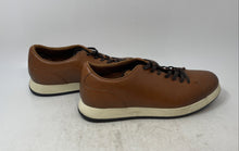 Load image into Gallery viewer, Alfani Mens Benny Brown Leather Lace-Up Low Top Sneaker Shoes Size 11M
