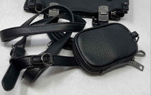 Load image into Gallery viewer, Steve Madden Womens Bzelda Black Leather Satchel Handbag With Coin Pouch
