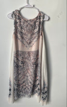 Load image into Gallery viewer, DKNY Womens Multicolor Printed Sleeveless Pullover Mini Dress Size Small
