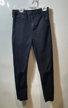 Load image into Gallery viewer, Abercrombie &amp; Fitch Womens Black Ultra High Rise Super Skinny Jeans Pants 27/4R

