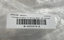 Load image into Gallery viewer, Vintage Formula T2 Black Racing Wheel Controller For PC Not Tested
