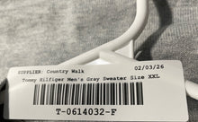 Load image into Gallery viewer, Tommy Hilfiger Mens Gray Heather Long Sleeve Pullover Sweater Size XXL With Tag
