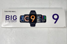 Load image into Gallery viewer, HiWatch 9 T900 Pro Max-L Black 2.02 Inch Android Bluetooth Smartwatch Not Tested
