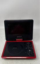Load image into Gallery viewer, DBPOWER Model NS-758 Red Black Audio Video 7 Inch Portable DVD Player Not Tested
