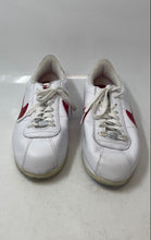 Load image into Gallery viewer, Nike Mens Cortez Basic 72' White Red Leather Lace-Up Sneaker Shoes Size 9
