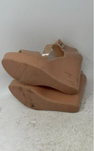 Load image into Gallery viewer, Melissa Womens Mar Beige Open Toe High Wedge Heel Platform Sandals Size 8
