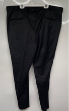 Load image into Gallery viewer, Boss Mens Black Flat Front Slash Pockets Straight Leg Dress Pants Size 42R
