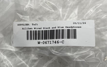 Load image into Gallery viewer, Ailihen C8 Black Blue 3.5mm Jack Foldable Wired On-Ear Headphones Not Tested
