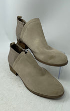 Load image into Gallery viewer, Toms Womens Deia Brown Suede Round Toe Block Heel Side Zip Ankle Booties Size 11
