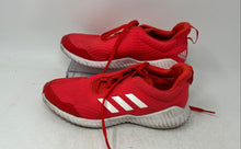 Load image into Gallery viewer, Adidas Girls FortaRun AH2621 Red White Lace-Up Low Top Sneakers Shoes Size 4

