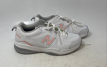 Load image into Gallery viewer, New Balance Unisex 608v5 WX608WP5 White Gray Pink Sneaker Shoes Size W9-M7.5 D

