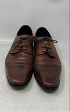 Load image into Gallery viewer, Karl Lagerfeld Mens LF7A4932 Brown Leather Lace-Up Derby Dress Shoes Size 10 M
