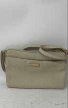 Load image into Gallery viewer, Tommy Hilfiger Womens Beige Pebbled Leather Inner Pocket Crossbody Bag
