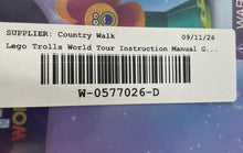 Load image into Gallery viewer, Lot Of 3 Pcs Multicolor Trolls World Tour Instruction Manual Guide Books
