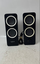 Load image into Gallery viewer, Logitech Z200 Model S-00135 Wired 2 Pcs Computer Multimedia Speaker Not Tested

