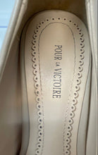 Load image into Gallery viewer, Pour La Victoire Womens Gilliana Beige Leather Stiletto High Pump Heels Sz 6.5M
