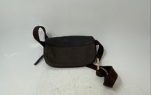 Load image into Gallery viewer, Michael Kors Womens Brown Monogram Print Leather Adjustable Strap Fanny Pack Bag
