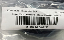 Load image into Gallery viewer, Nike Womens Shox NZ EU 488312-014 Black Lace-Up Sneaker Shoes Size 6
