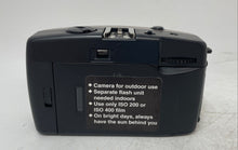 Load image into Gallery viewer, Vivitar LC600 Silver Focus Free 35mm Point &amp; Shoot Film Camera Not Tested
