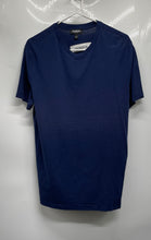 Load image into Gallery viewer, Express Mens Blue Short Sleeve Round Neck Pullover T-Shirt Size Medium
