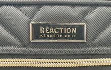 Load image into Gallery viewer, Kenneth Cole Reaction Womens Black Inner Pocket Bottom Studs Satchel Purse
