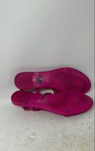 Load image into Gallery viewer, Kate Spade New York Womens Pink Studded Ankle Strap Flat Thong Sandals Size 38
