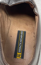 Load image into Gallery viewer, Stacy Adams Mens Brown Snakeskin Print Leather Slip-On Loafer Shoes 8.5M
