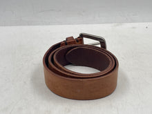 Load image into Gallery viewer, Authentic Fossil Mens Brown Leather Adjustable Formal Dress Belt Size EUR 34
