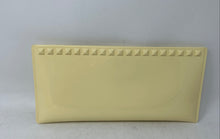 Load image into Gallery viewer, Carmen Sol Womens Julian Pochette Yellow Studded Magnetic Eyeglass Case
