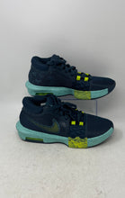 Load image into Gallery viewer, Nike Mens LeBron Witness 8 FB2239-402 Blue Green Lace-Up Sneaker Shoes Size 8.5
