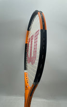 Load image into Gallery viewer, Wilson Titanium Orange Black Comfort Grip Sports Equipment Tennis Racket
