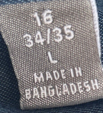 Load image into Gallery viewer, Michael Kors Mens Slate Blue Dotted Slim Fit Long Sleeve Dress Shirt Sz 16 34/35
