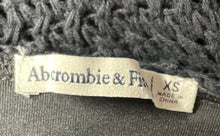Load image into Gallery viewer, Abercrombie &amp; Fitch Womens Black Knitted Sleeveless Fit &amp; Flare Dress Size XS
